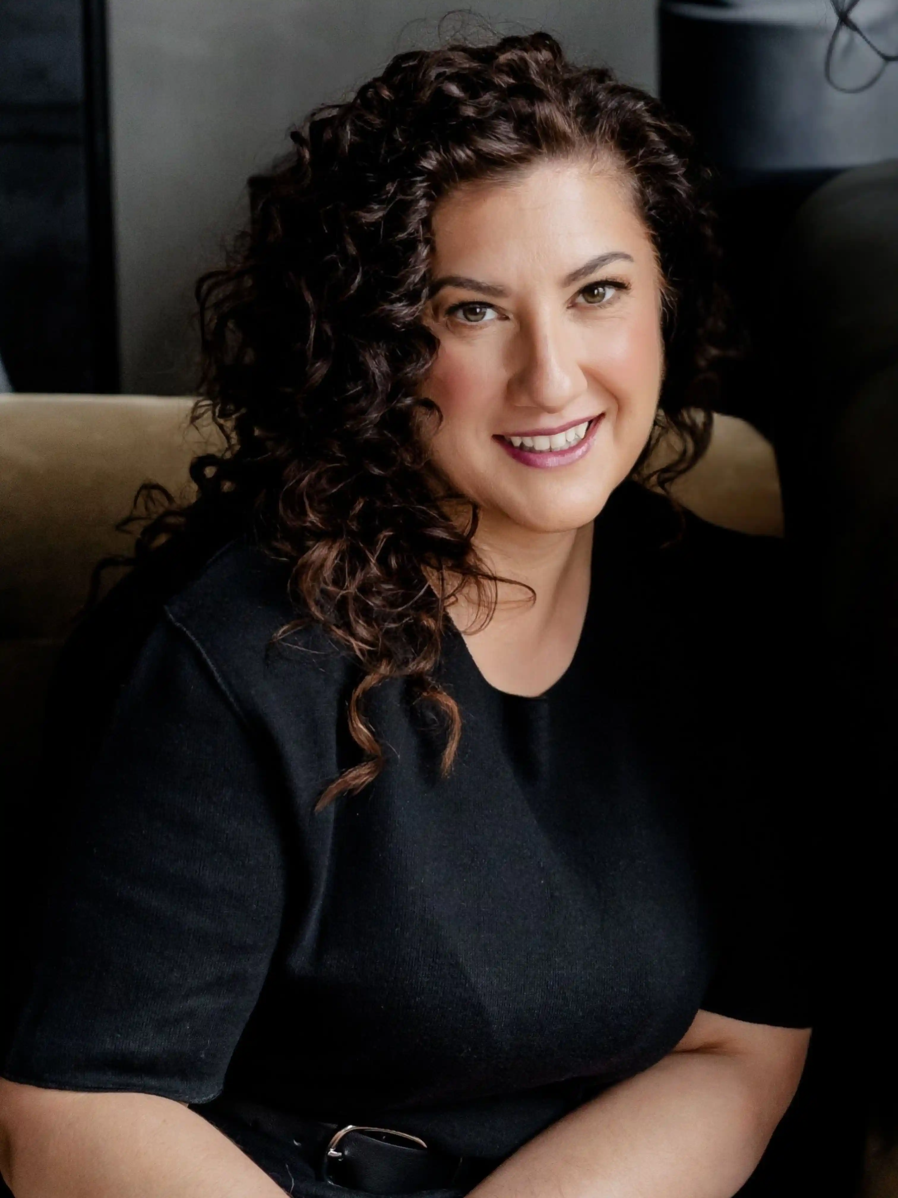 Dr. Angela Marotta counseling psychologist warm therapy portrait