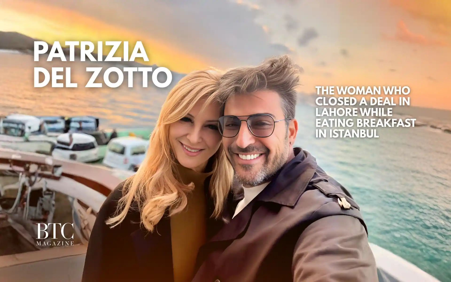 Patrizia Del Zotto Istanbul coffee phone deal