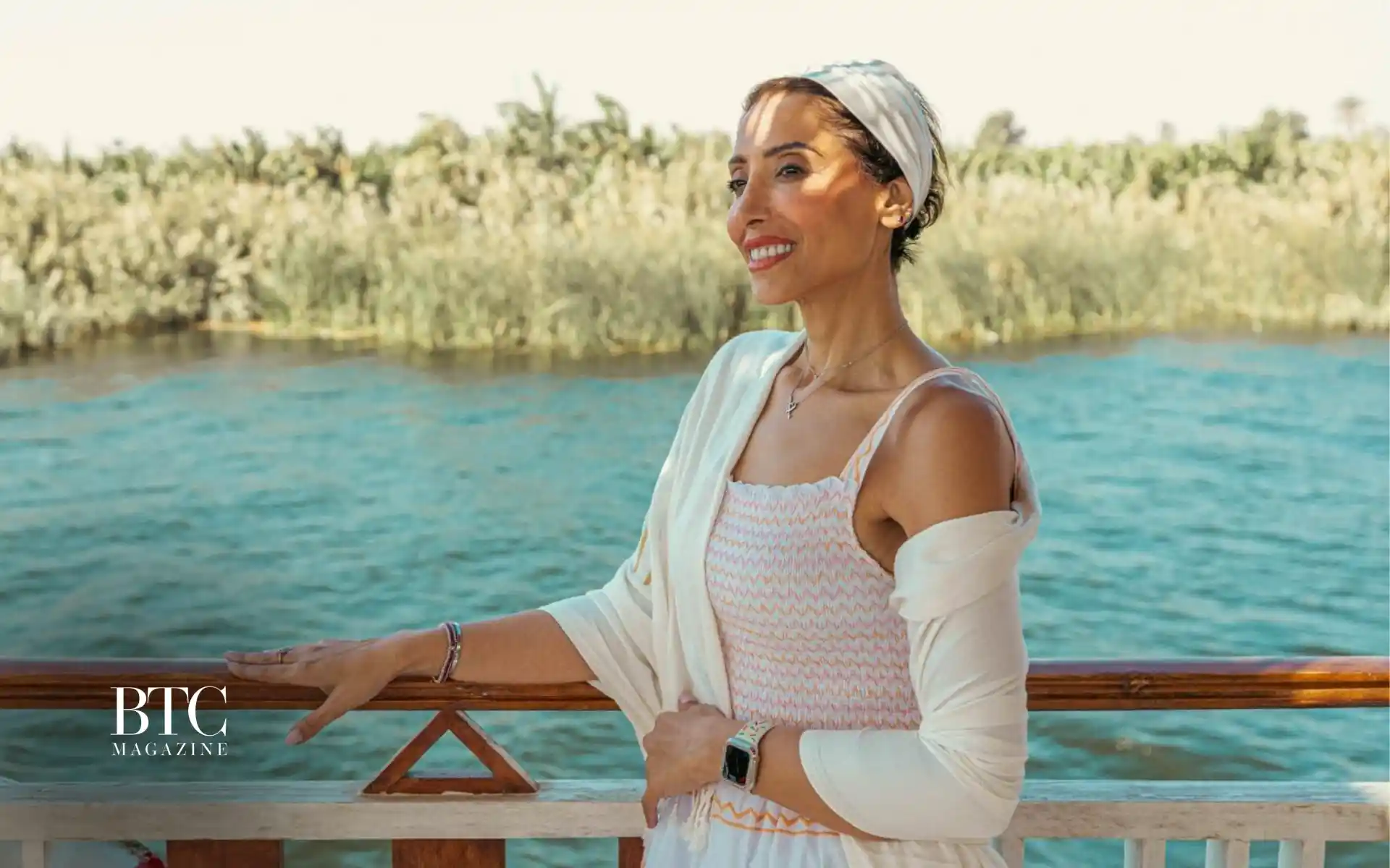 Lesley Al-Jishi smiling powerful confident eyes