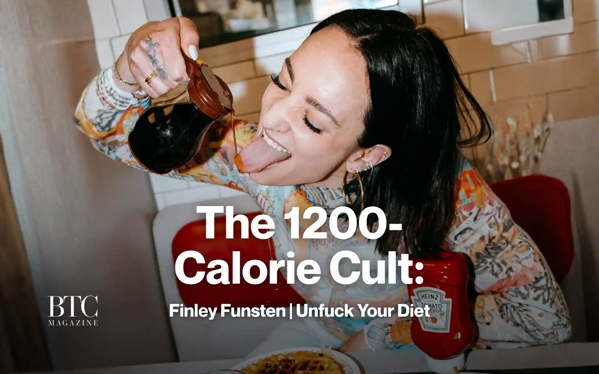 Woman frustrated at diet app low calories