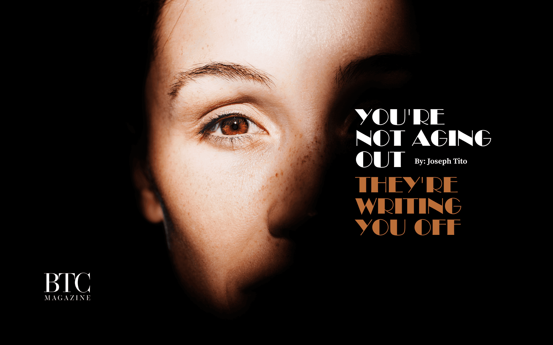 you're not aging out