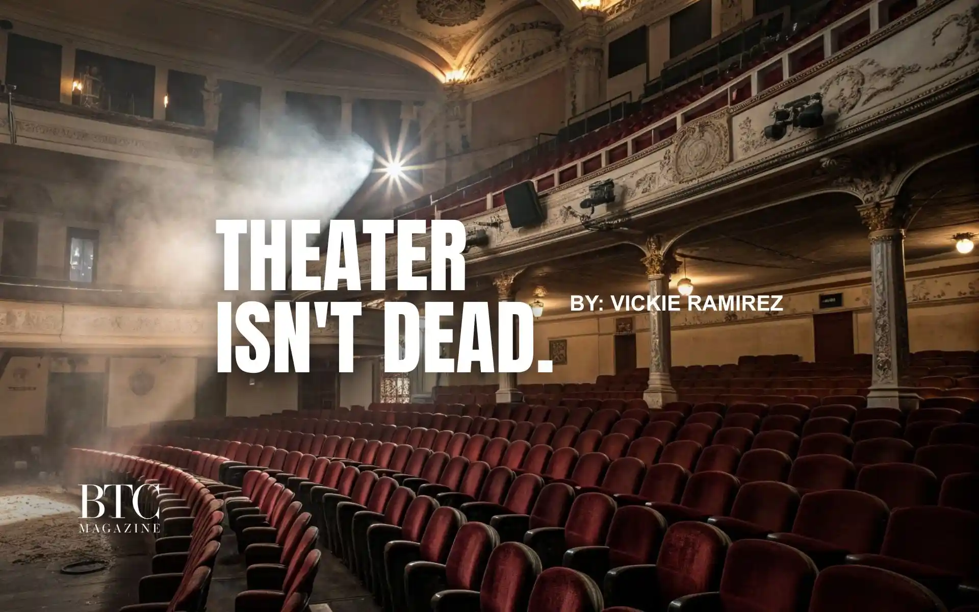 Independent theater performers raw dramatic stage