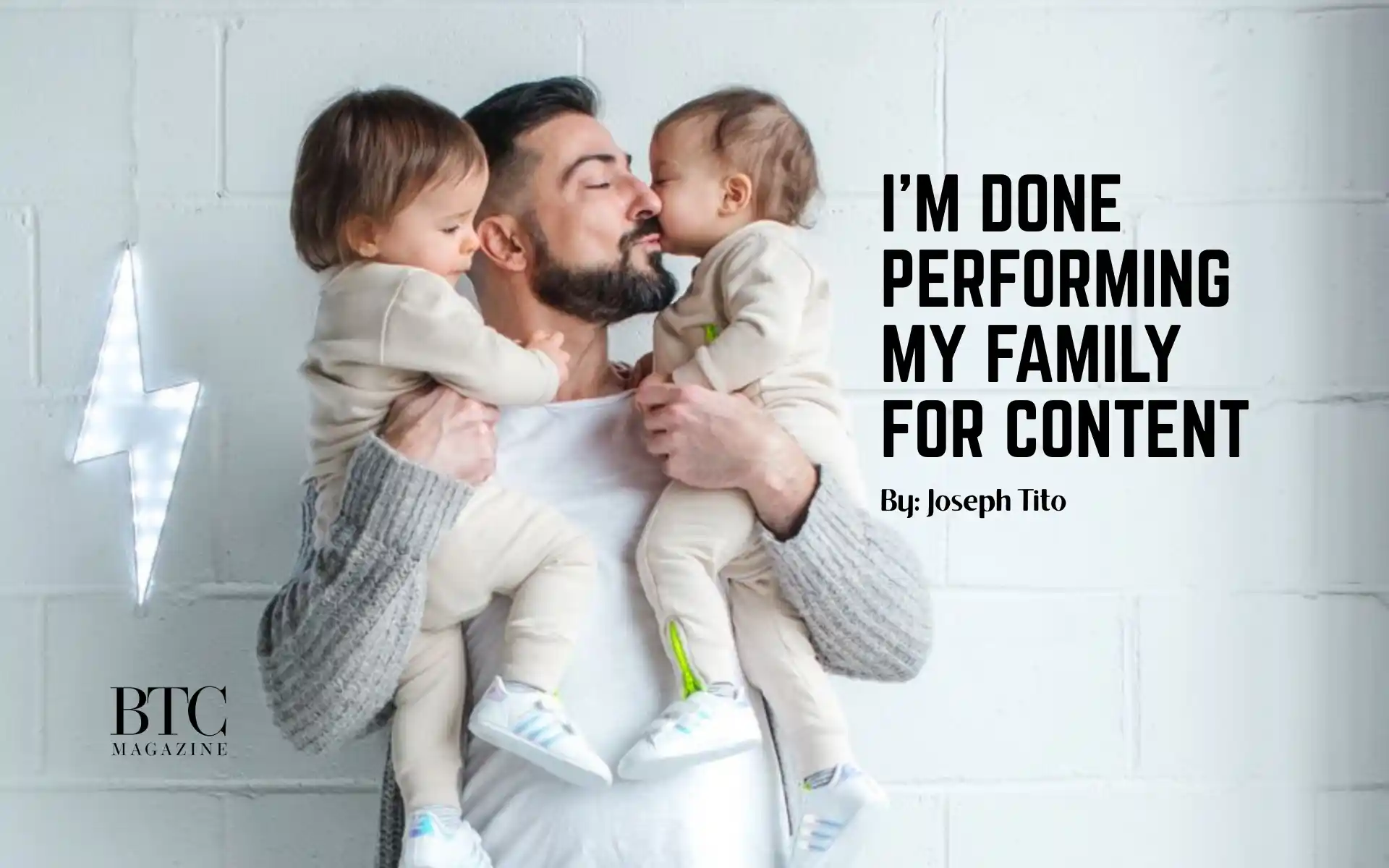 Woman putting down phone to be present