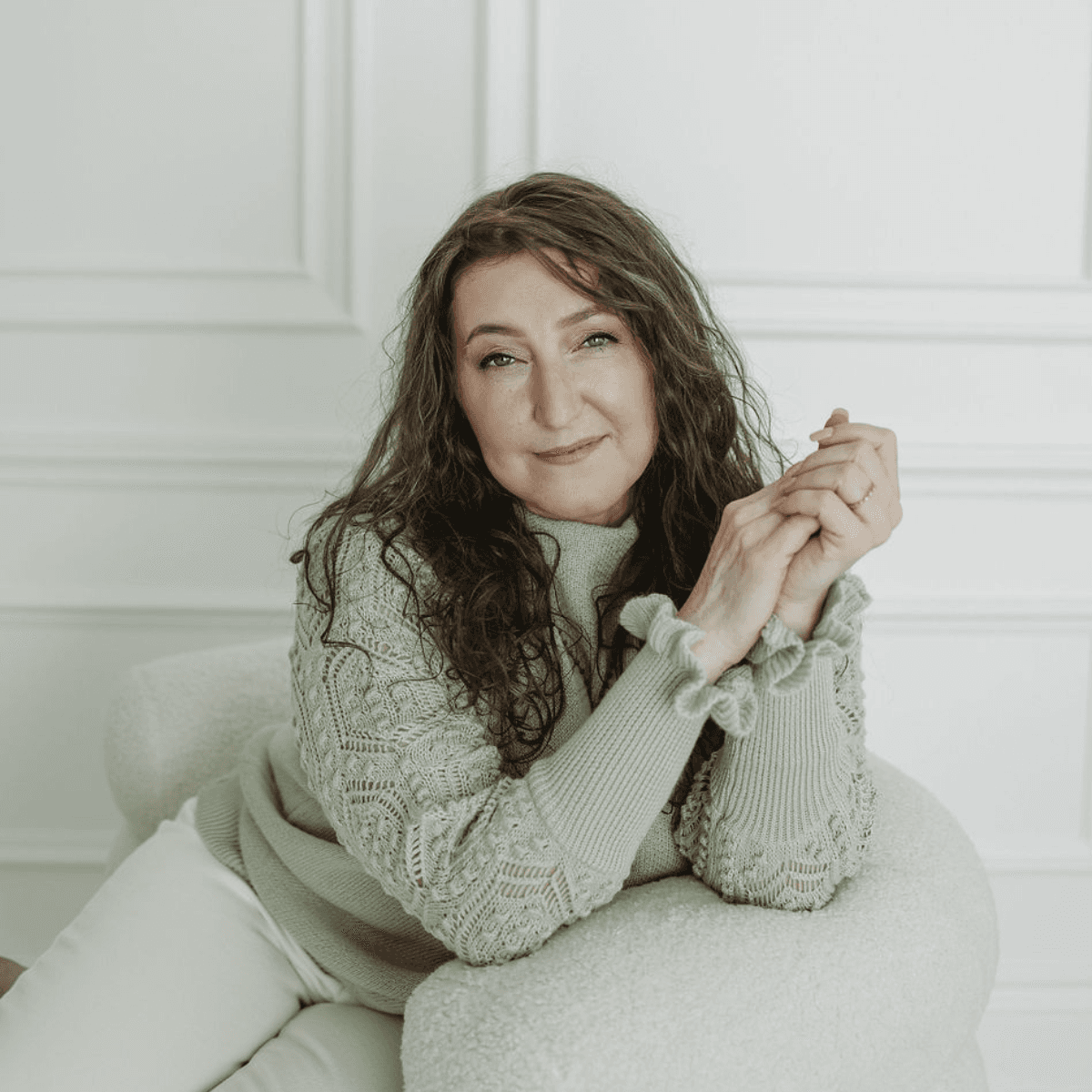 Josephine Carmela spiritual wellness writer gentle portrait