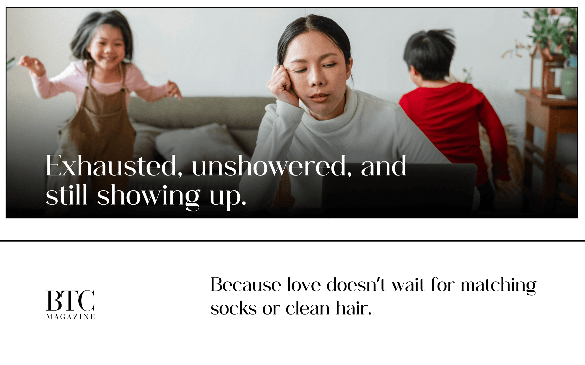 Showing Up Unshowered and Exhausted by BTC magazine
