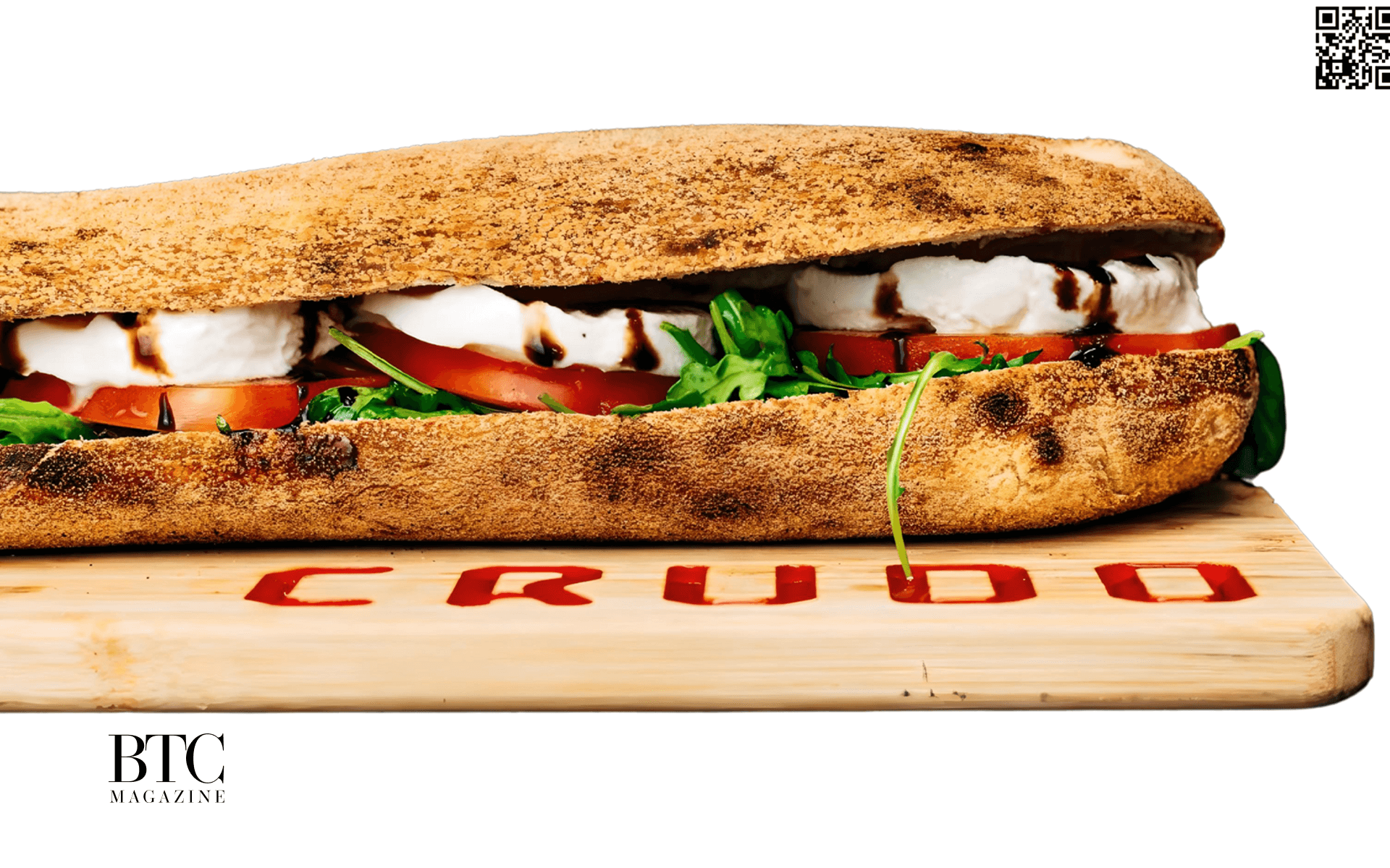 Discovering Crudo Pizza & Panuozzo bt BTC